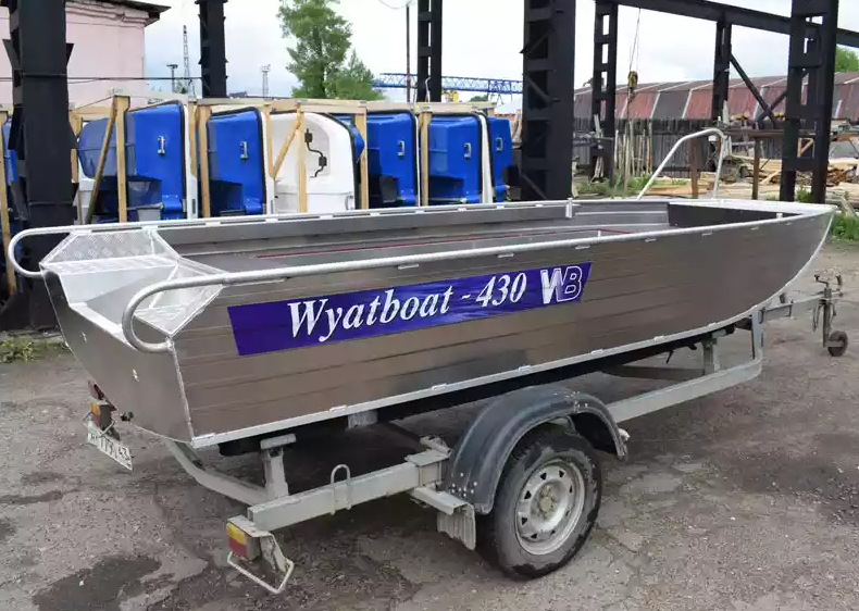 Алюминиевая лодка  Wyatboat-430 Master в Балакове