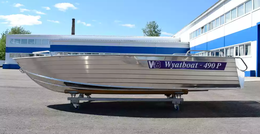 Алюминиевая лодка Wyatboat-490 P в Балакове