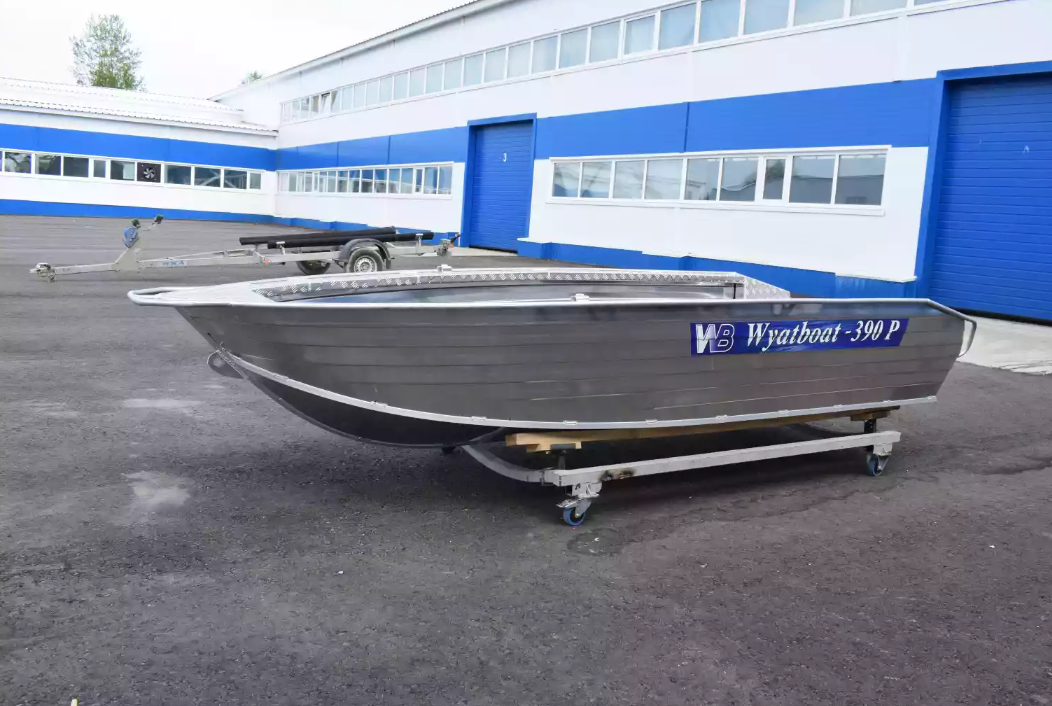 Алюминиевая лодка Wyatboat-390Р Увеличенный борт в Балакове