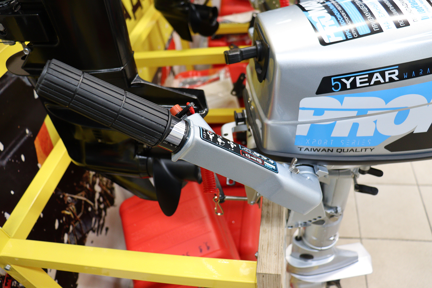 Лодочный мотор PROMAX SP5FHS (внешний бак 12 л) в Балакове