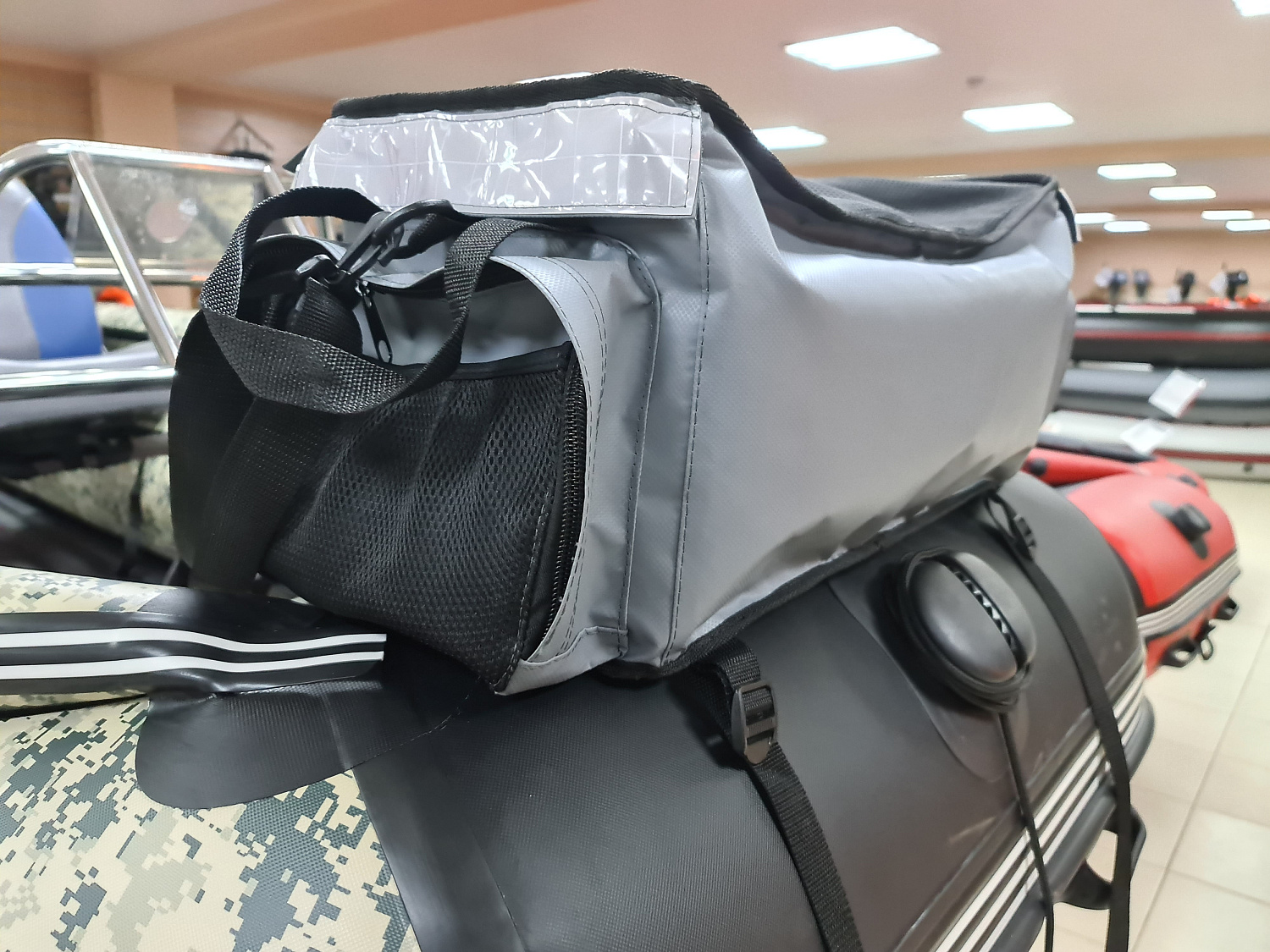 СУМКА ЛЮКС НА БАЛЛОН ДЛЯ ЛОДОК ПВХ 50Х25Х25 СМ в Балакове