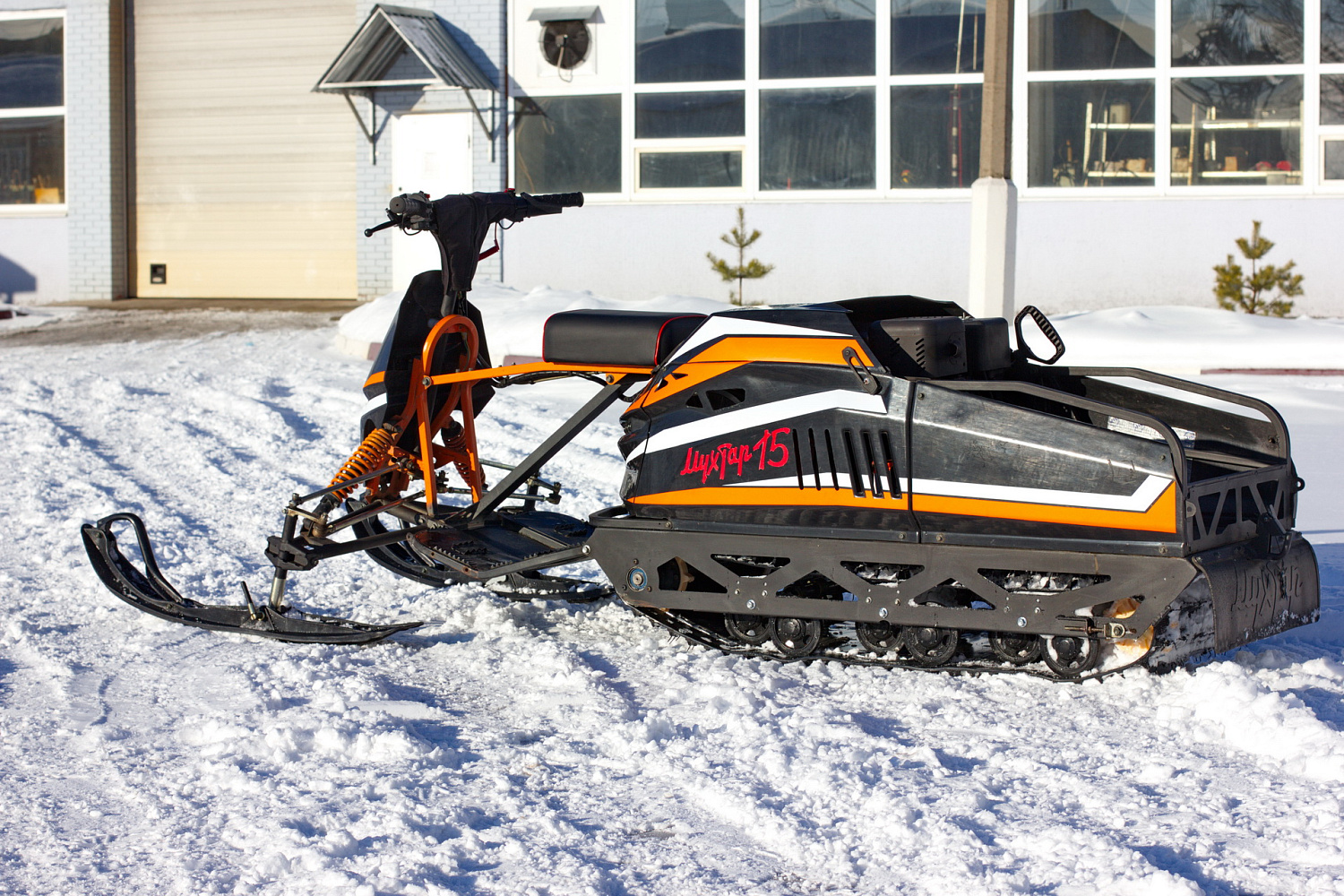 Мотобуксировщик IRBIS Мухтар 15 с лыжным модулем в комплекте в Балакове