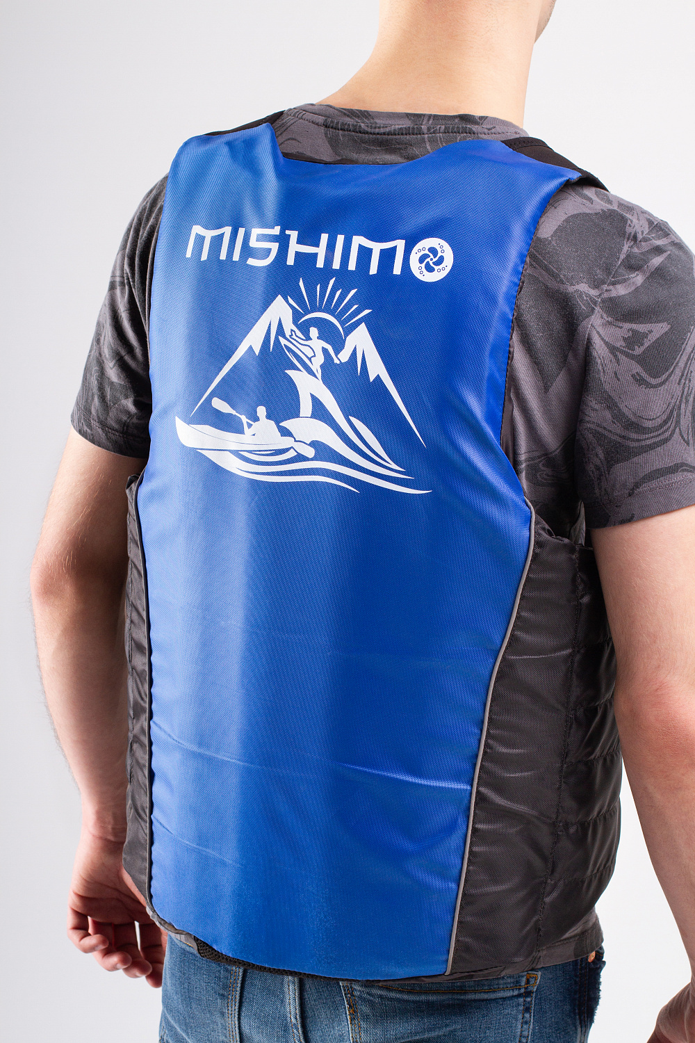 Жилет спасательный MISHIMO PRO Премиум качества Черно-синий в Балакове