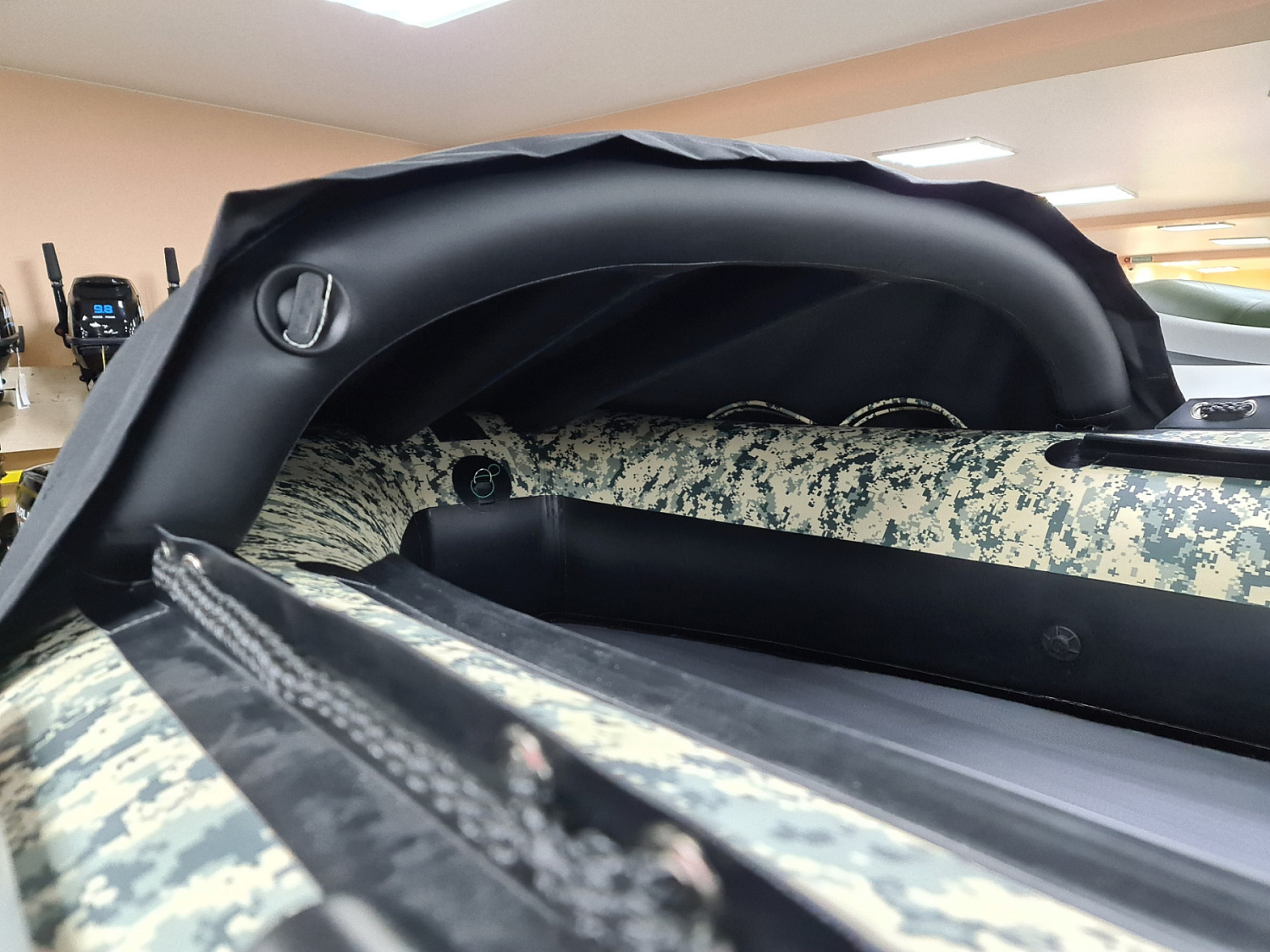 КОМПЛЕКТ НОСОВОГО ТЕНТА К ЛОДКЕ SMARINE AIR MAX 360 ЧЕРНЫЙ в Балакове