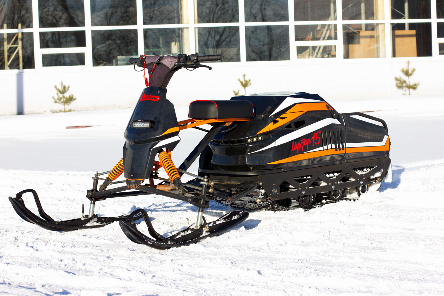 Мотобуксировщик IRBIS Мухтар 15 с лыжным модулем в комплекте в Балакове